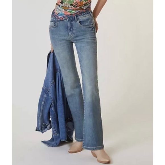 Pilcro Denim - anthropologie pilcro demilune bootcut jeans size 26/2